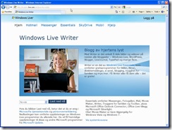 windows live writer installasjon